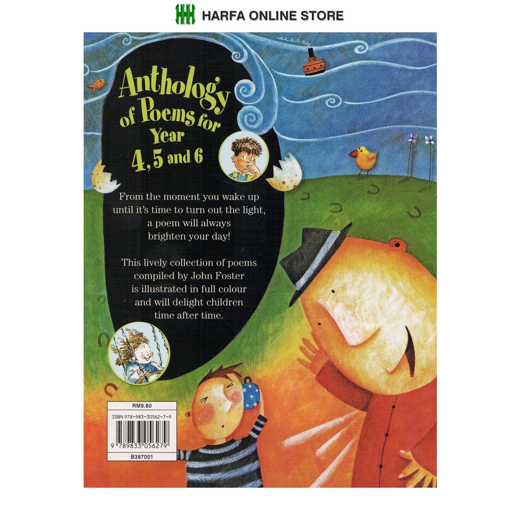 Buku Teks Anthology Of Poems For Year 4 & 5 And 6 ( Student's Edition ...