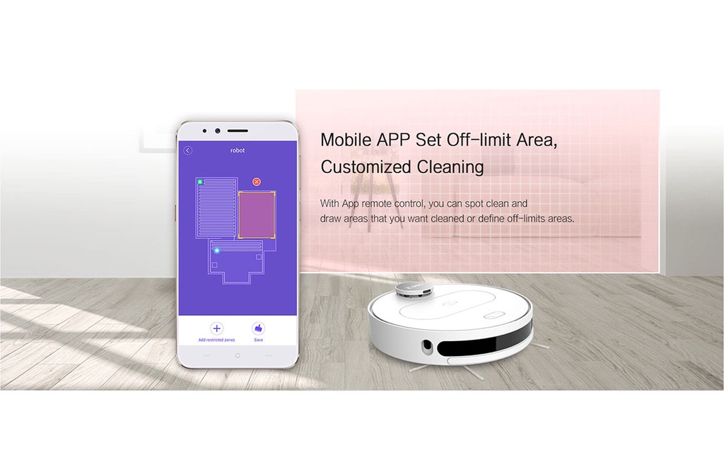 360 SmartLife S6 Robot Vacuum Cleaner|2 in 1 Sweep and Mop |Maps|Anti ...