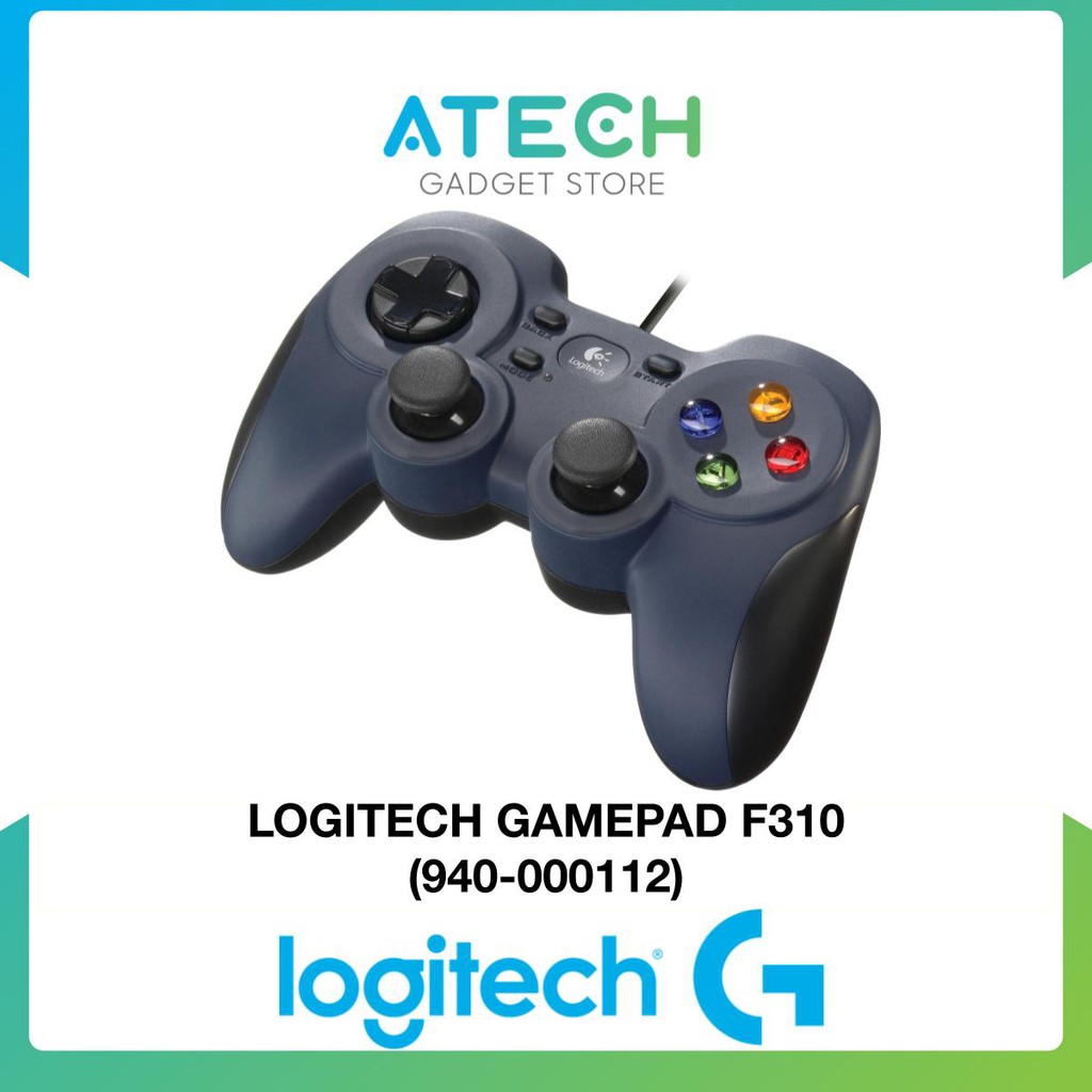 Logitech F310 Gamepad PC Controller Comfortable Grip Easy to Set up ...