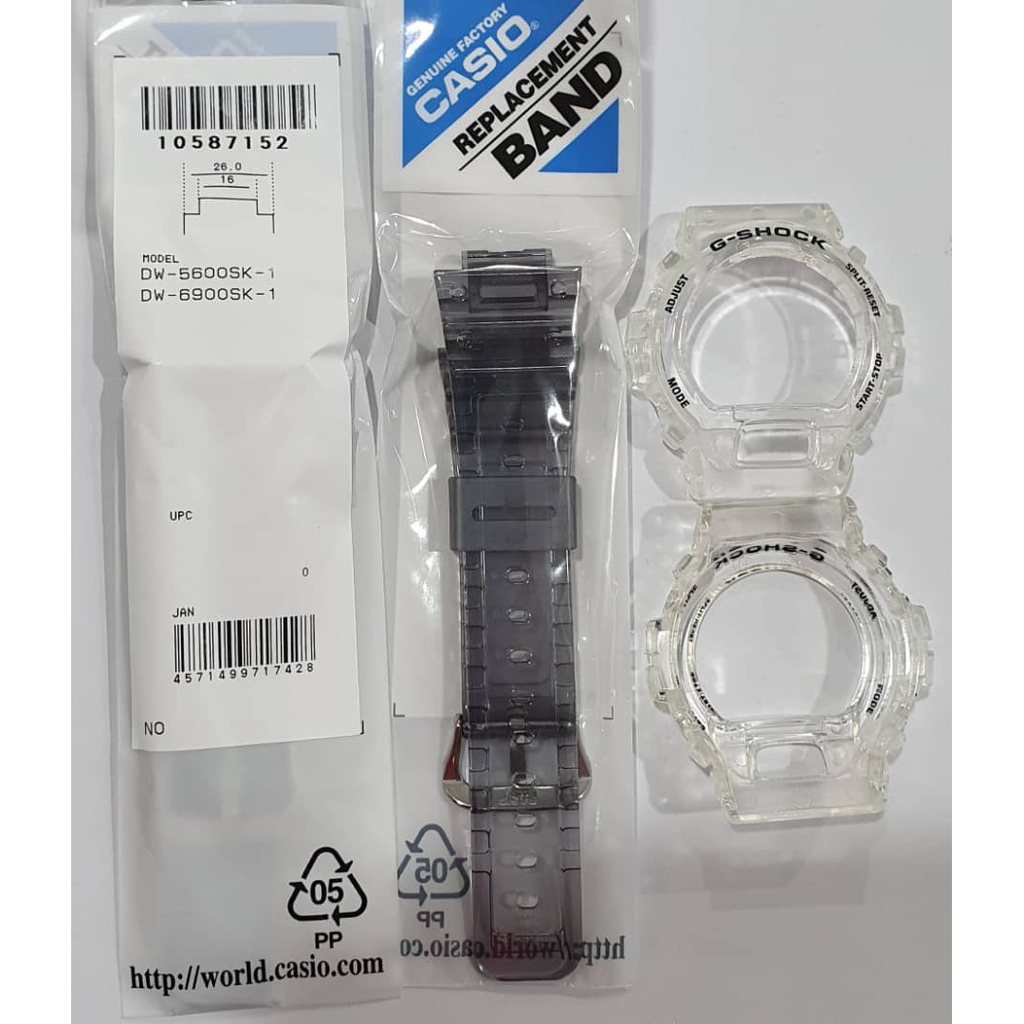 Casio G shock DW 6900SK 1 Replacement Parts Band Bezel Shopee