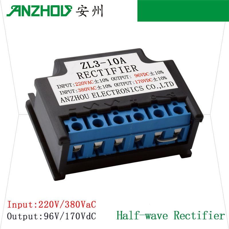 ANZHOU,ZL-6(10A),RECTIFIER,AC220V/99VDC,AC440V/198VDC-Brakes POWER UNIT ...