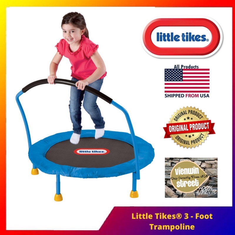 Little tikes 3 ft 2024 trampoline