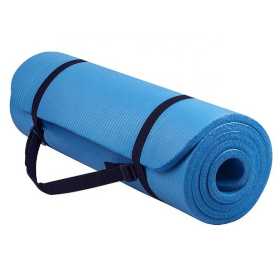 Tikar Yoga Sukan Senaman Getah Tebal Fitness NBR Yoga Mat Gym Exercise Mat Extra Thick Non Slip 183Meter Shopee Malaysia