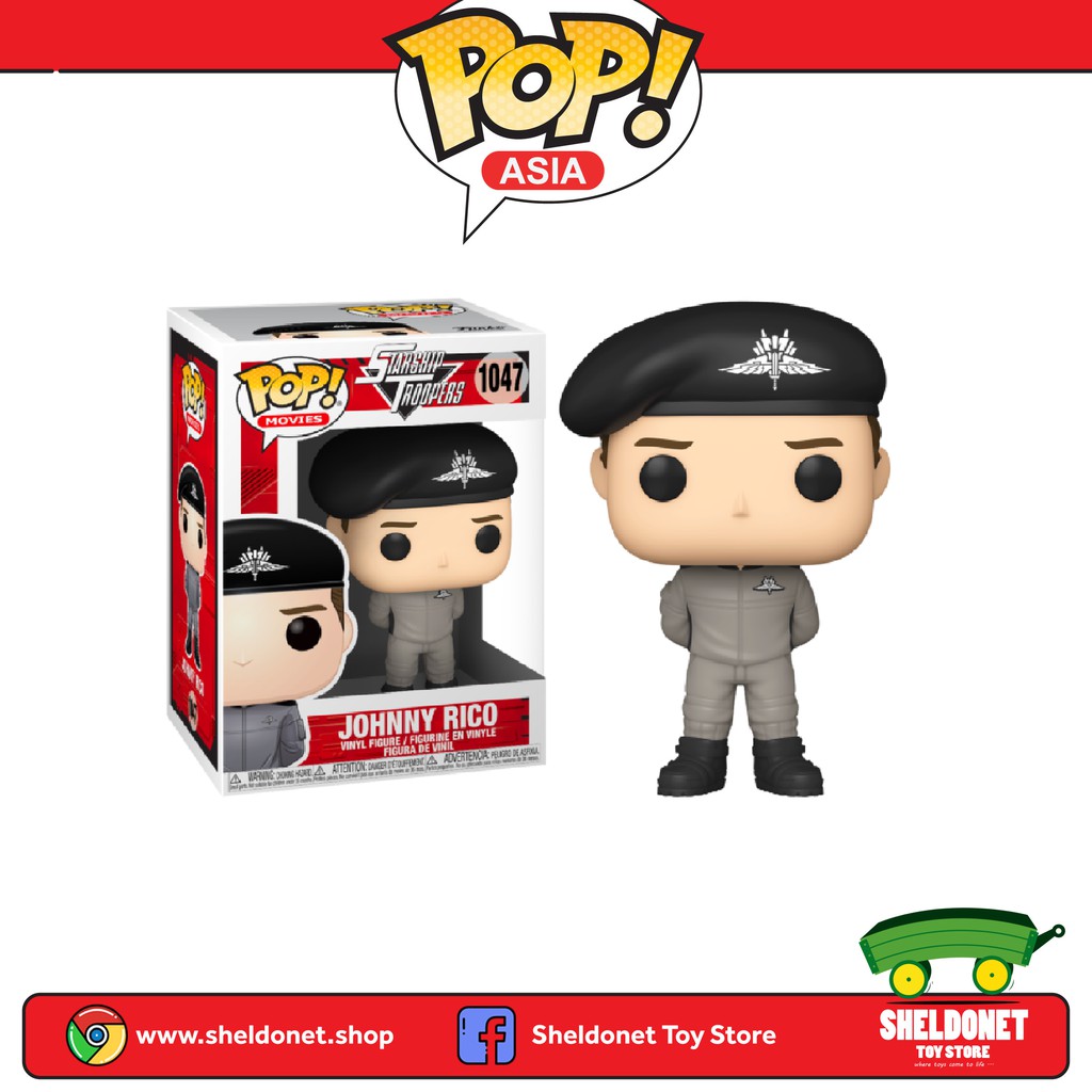 Funko Pop! Movies: Starship Troopers - Johnny Rico in Uniform | Shopee ...
