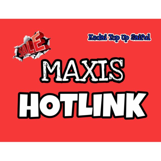 Hotlink And Maxis Rm Rm Rm Rm Prepaid Top Up Shopee Malaysia My Xxx