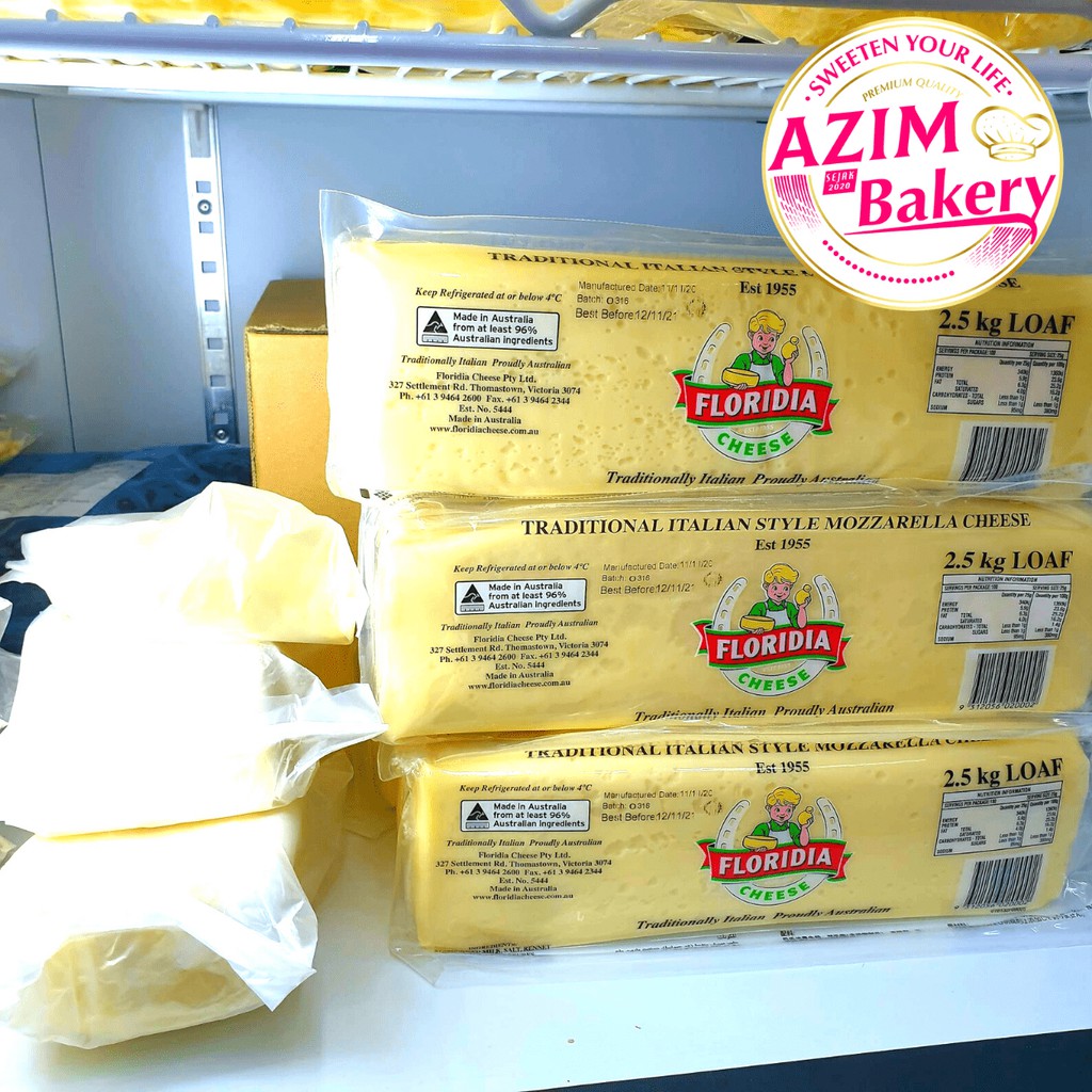 (NO COD,ONLY ONLINE PAYMENT)Floridia Mozzarella Cheese Block 2.5kg