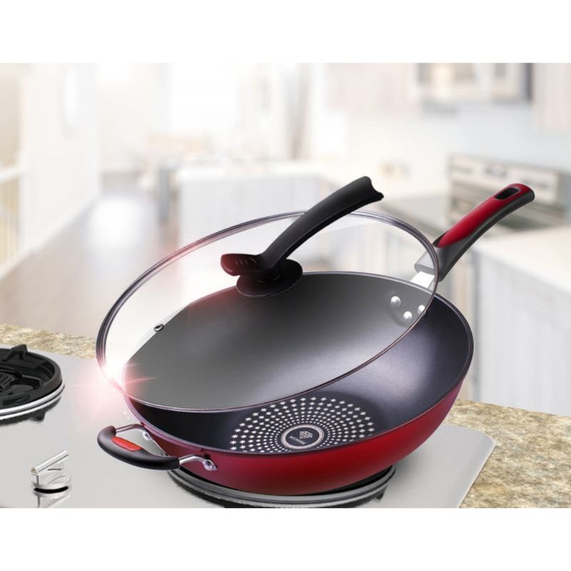 Korean Non-Stick 32cm Extra Star Frying Cooking Wok Pot Pan