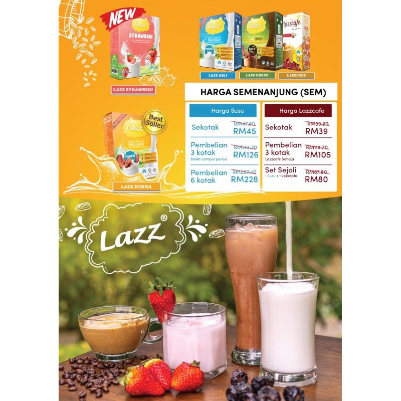 [ READY STOK ] 100% ORIGINAL Lazz susu Kambing | Shopee Malaysia