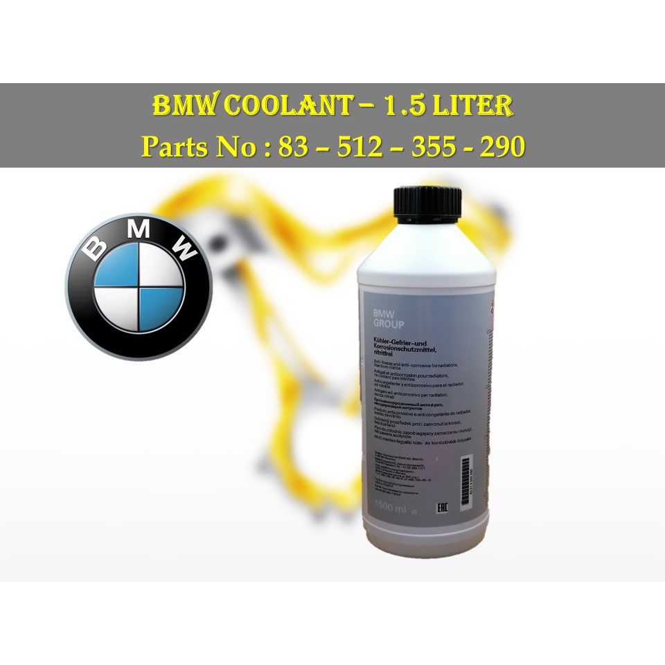 BMW Genuine Coolant Anti-Freeze Radiator Coolant - 1.5Liter 83-512-355 ...
