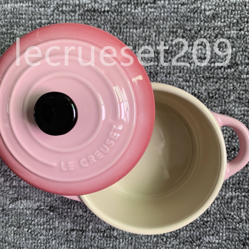 ESG7 Ready Stock Hot le creuset Stoneware porcelain Pot Enamel Pot 10cm