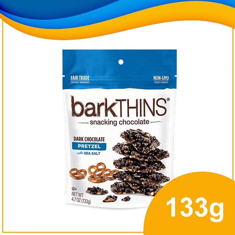 Hershey's BarkThins Dark Chocolate Pretzel with Sea Salt/Almond Dark