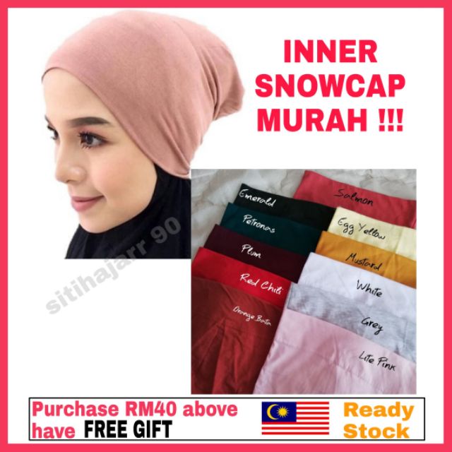 🇲🇾 OFFER NOW 💥 Inner Snowcap Murah | Shopee Malaysia