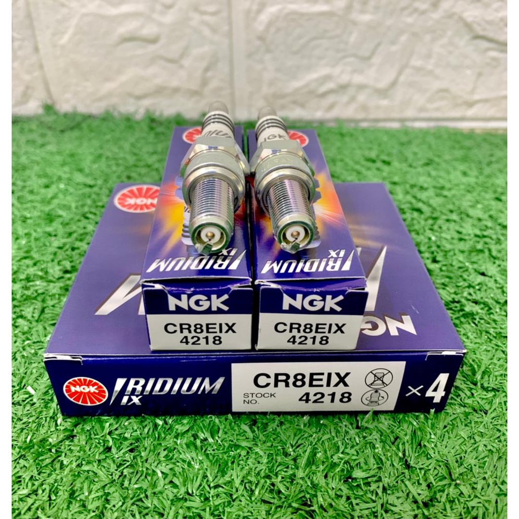 Set Of 4 Genuine NGK 4218 Iridium Spark Plugs – CR8EIX – OEM 087295142189