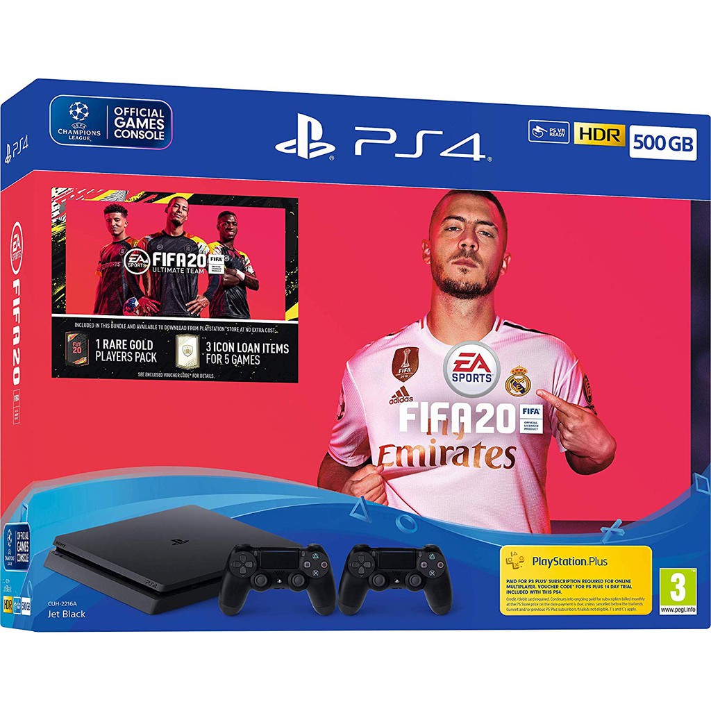 Ps4 fifa 20 hot sale 2 controller bundle