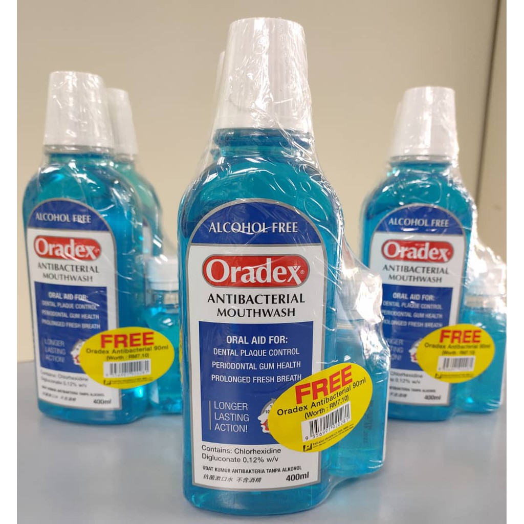 Oradex Antibacterial Mouthwash | Shopee Malaysia