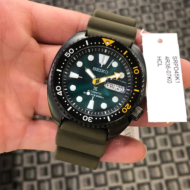 SEIKO SEA GRAPES PROSPEX TURTLE LIMITED EDITION 1800 PIECE ONLY AUTOMATIC  DIVERS 200M SRPD45 SRPD45K1 | Shopee Malaysia