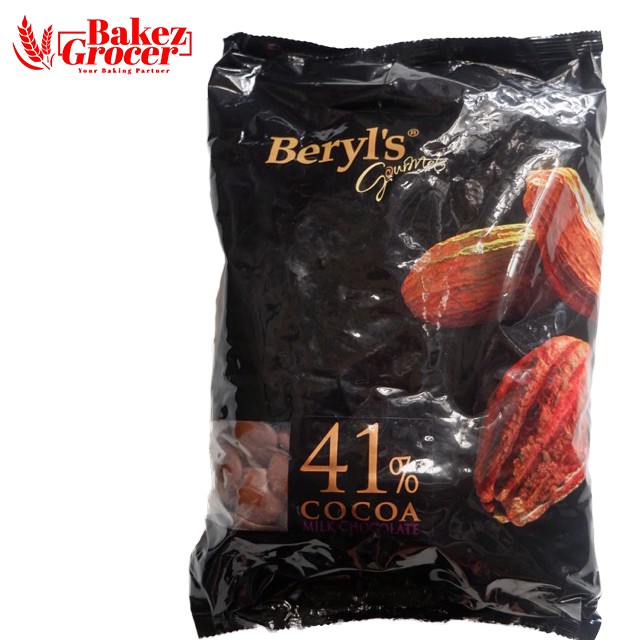 Beryl's Gourmet Milk Chocolate 41% Cocoa 1.5kg | Shopee Malaysia