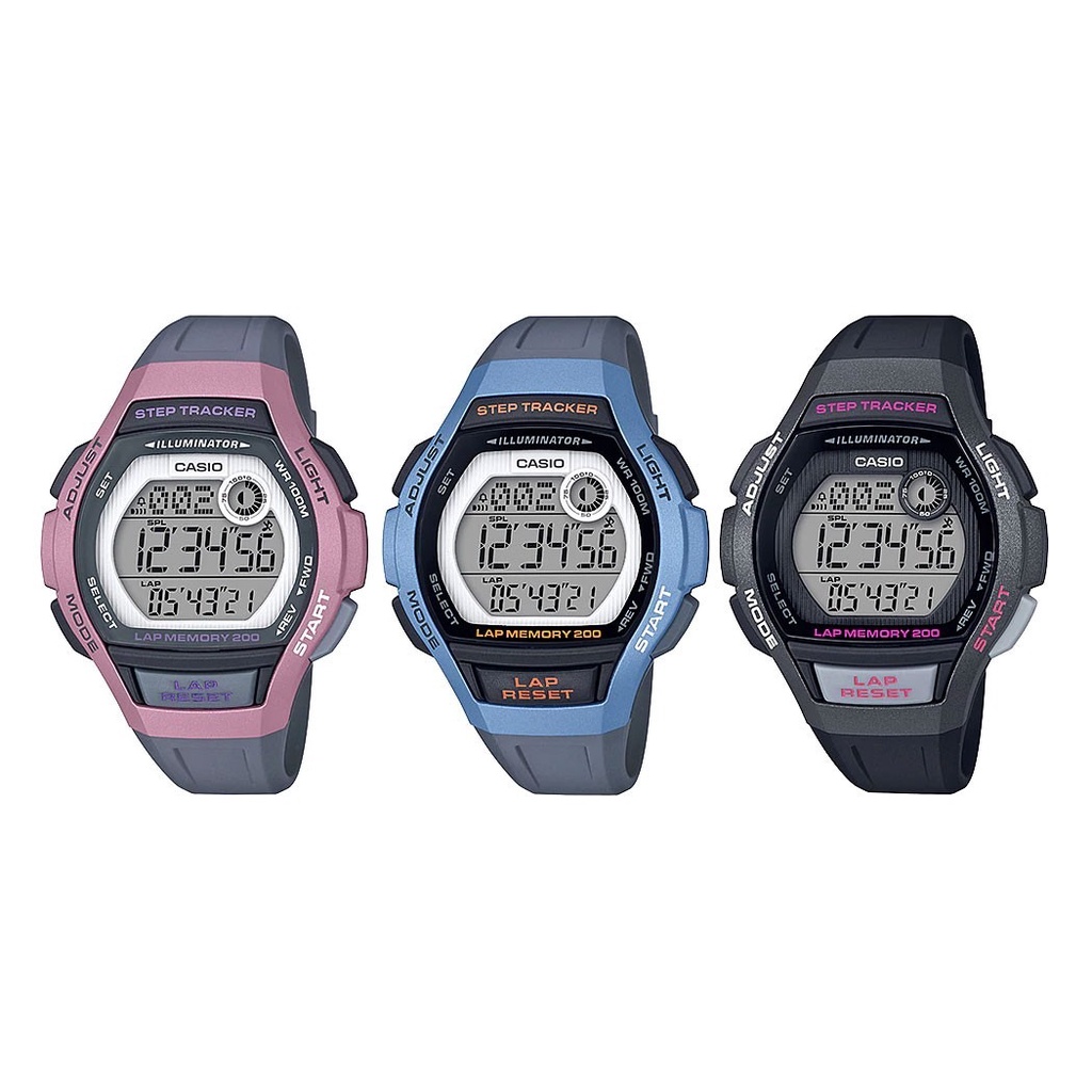Casio women's step tracker watch hot sale
