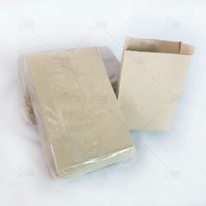 Brown Paper Bag 5s / Disposable Paper Bag 5s | Shopee Malaysia