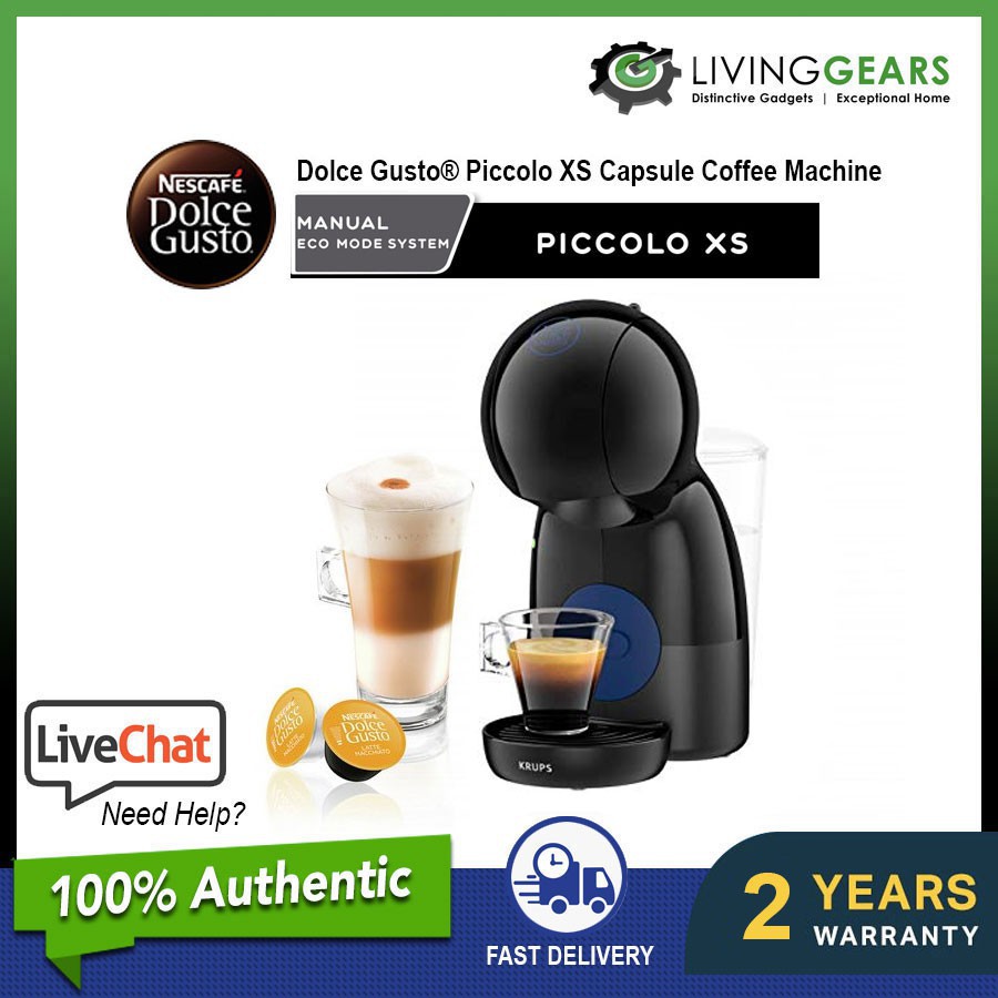 Original- Ready Stock] Nescafe ® Dolce Gusto® Malaysia - Piccolo Xs Red 