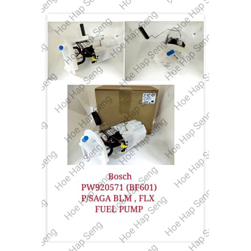 Proton Saga Flx /Saga Blm Fuel Pump Genuine Bosch Premium Quality High