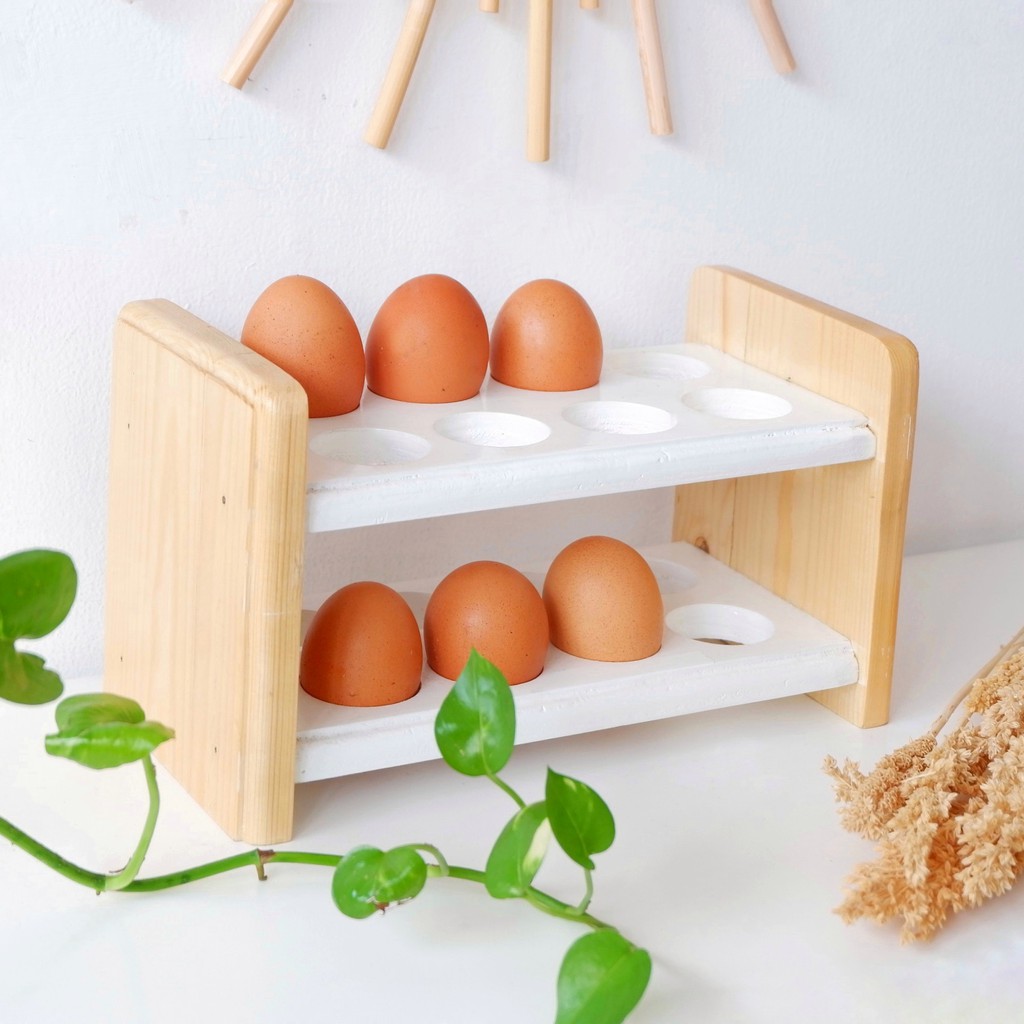 Egg Rack (Egg Holder/Spice Rack/Kitchen Accessories) | Shopee Malaysia