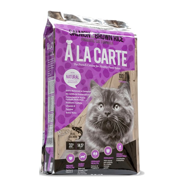 A la sale carte cat food