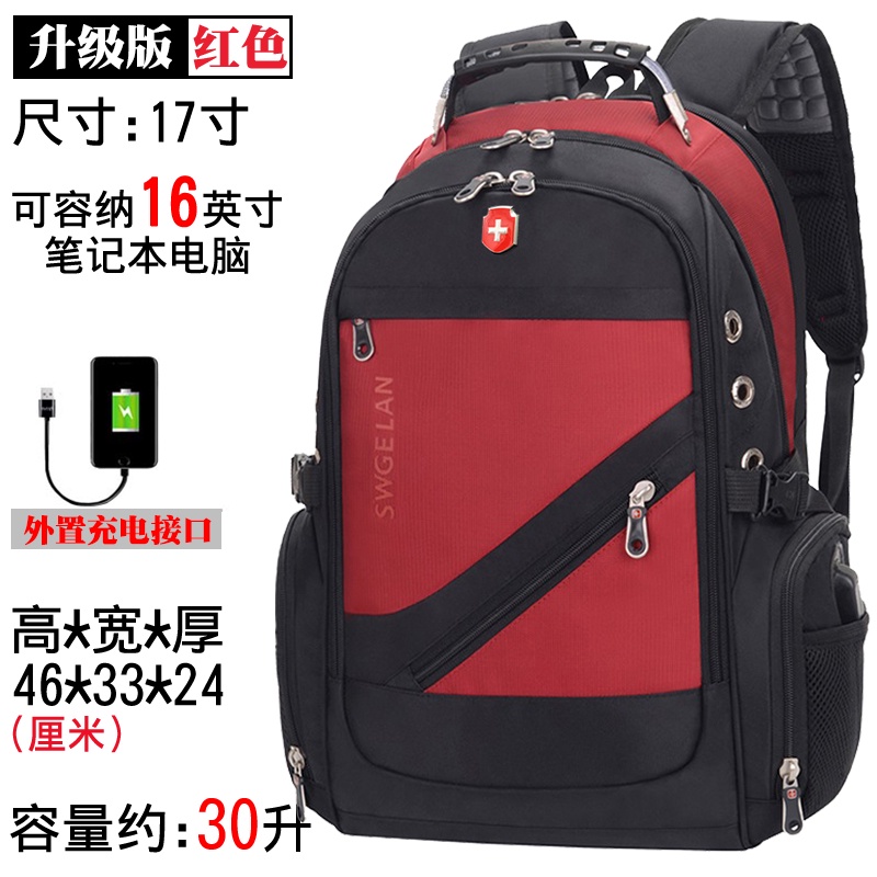 Wholesale SWISSGEAR Swiss Army Knife Backpack Men Travel School Bag Multifunctional Computer Backpack USB15.6 inch Shopee Malaysia