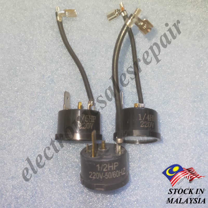 Overload PTC Refrigerator/Aircond Starter Relay Compressor DisplayChiller TerminalsFreezer 1/2HP