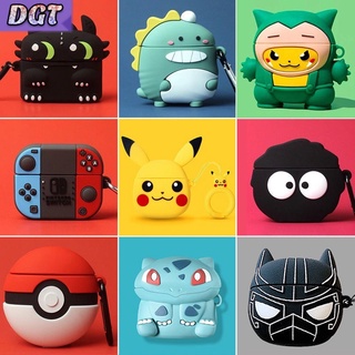 Pokemon Pikachu Silicone Protective Case for AirPods 3 2 1 Pro Kawaii Anime  Creative Doll Bluetooth Earphone Cover for AirPods - AliExpress