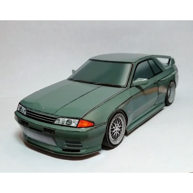 Template Paper Car Skyline GTR R32 Scale 1:24 | Shopee Malaysia