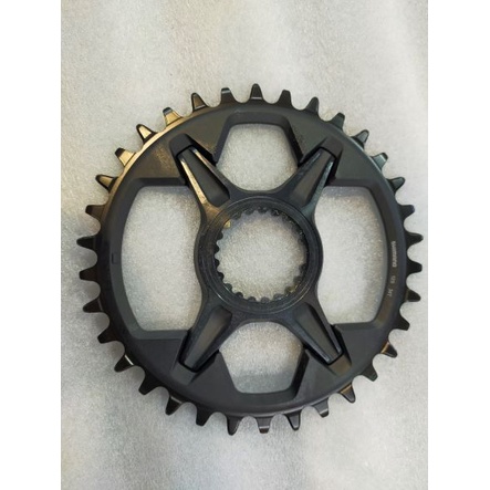 SHIMANO DEORE XT CRM85 32T 34T FRONT CHAINRING DIRECT MOUNT - JUST USED ...