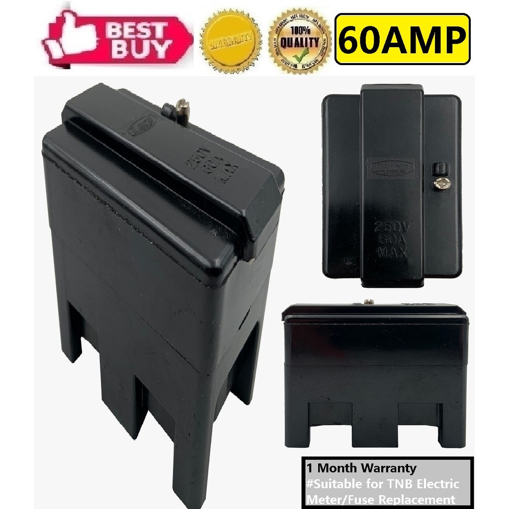 [60 AMP] - Cut Out Unit C/W Fuse (LUCY) (SCREW) | Shopee Malaysia