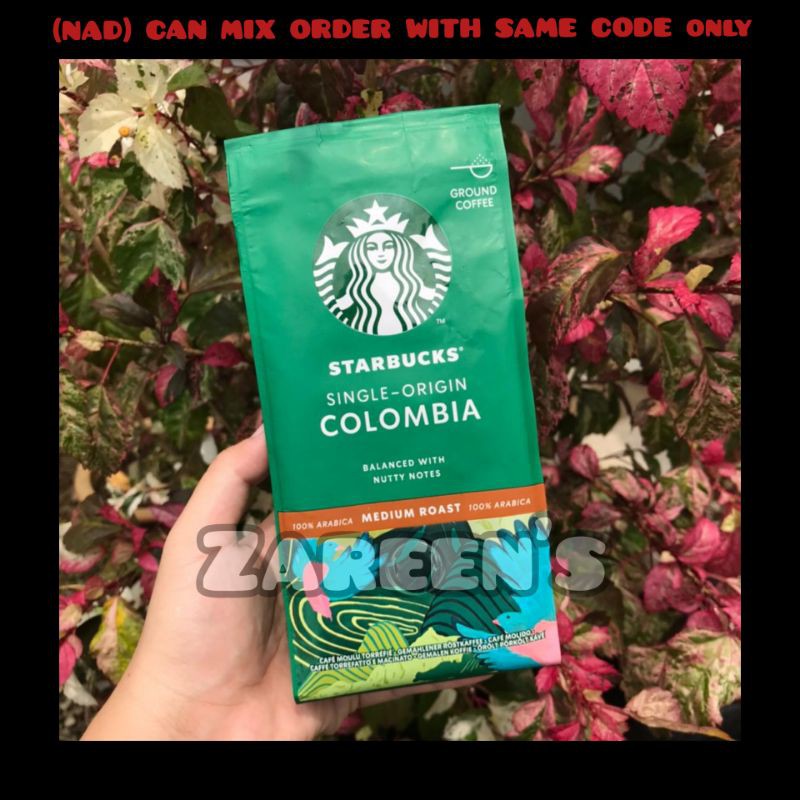 (NAD) STARBUCKS COFFEE MEDIUM ROAST GROUND COFFEE 200G Shopee Malaysia