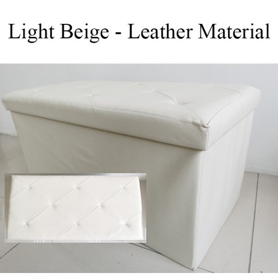 [Ready Stock] BeautyLand Extra Large Ottoman Foldable Home Storage