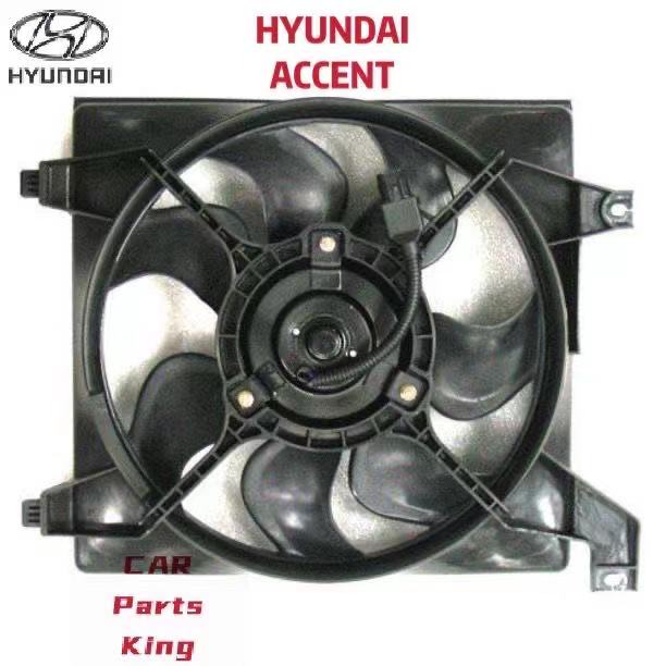 ( OEM KOREA ) HYUNDAI ACCENT RADIATOR FAN MOTOR SET ( FAN BLADE / FAN