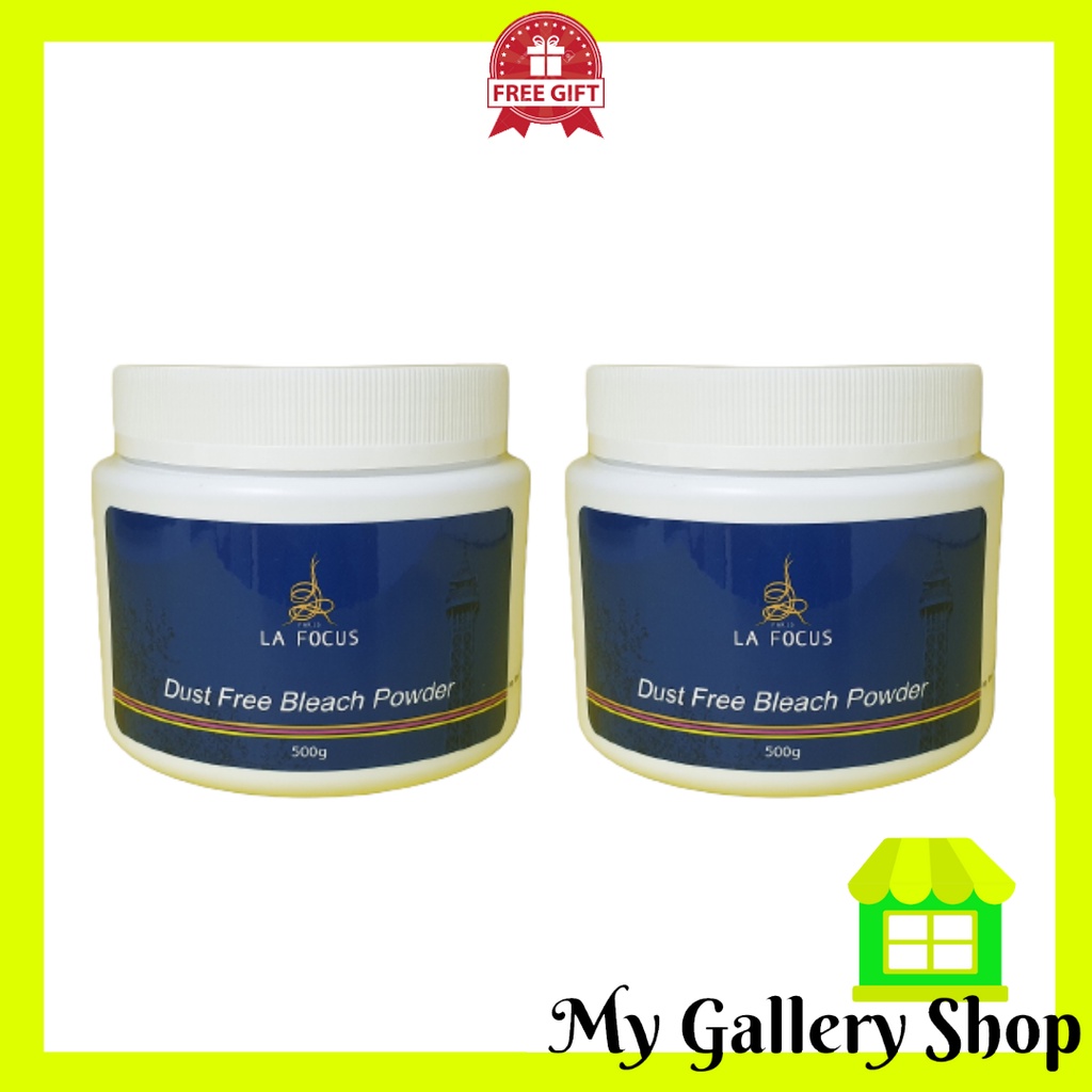 La Focus Dust Free Bleach Powder Hair Bleaching Powder 500g Shopee