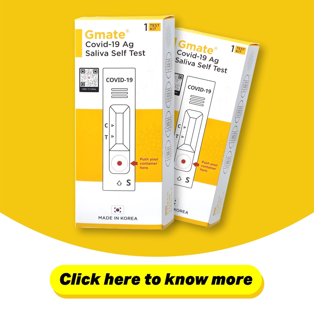 Covid 19 Home Self Test Kit Gmate / Salixium / All Test / Beright / Juscheck Saliva Antigen