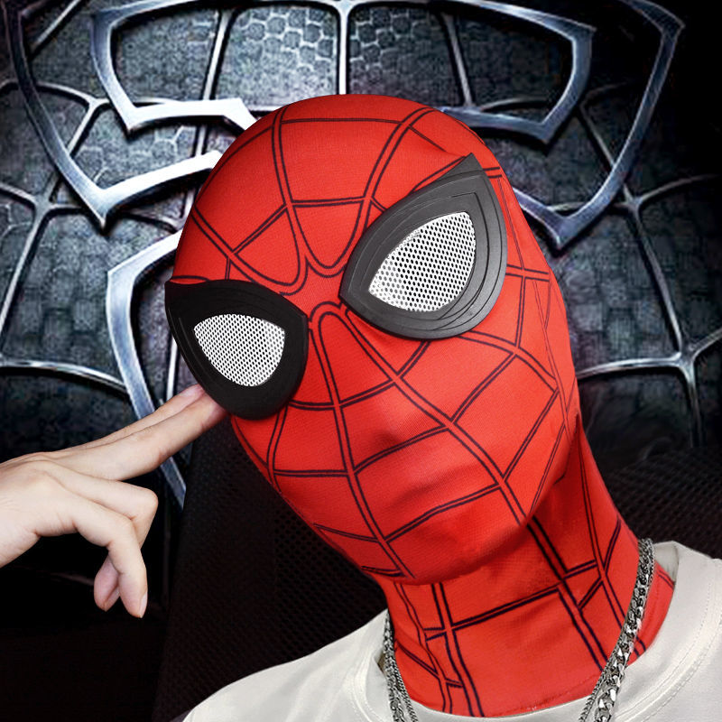 SpiderMan Mask Peter Parker Balaclava Venom SpiderMan Full Head Hood