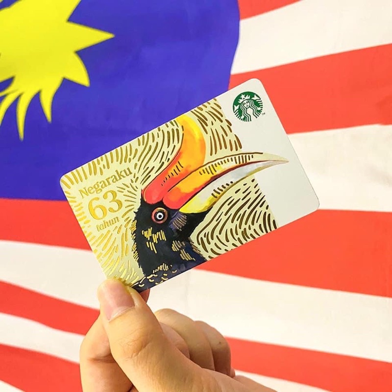 Starbuck Card”Merdeka Edition” Shopee Malaysia