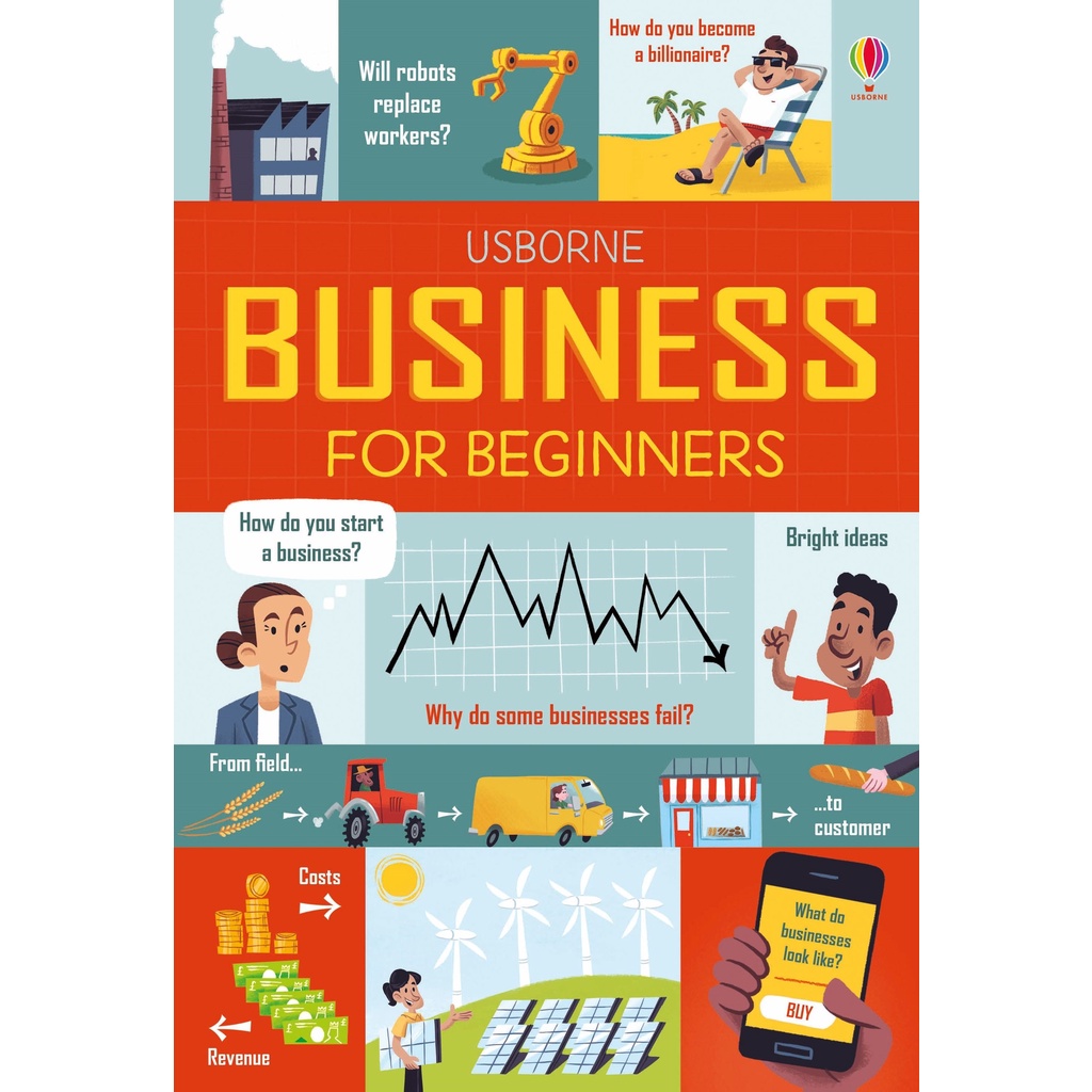 Usborne Economics For Beginners / Junior Business School(10 Books ...