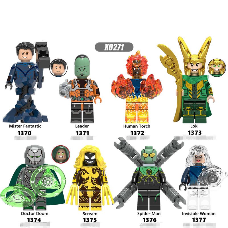 Dr doom best sale lego minifigure