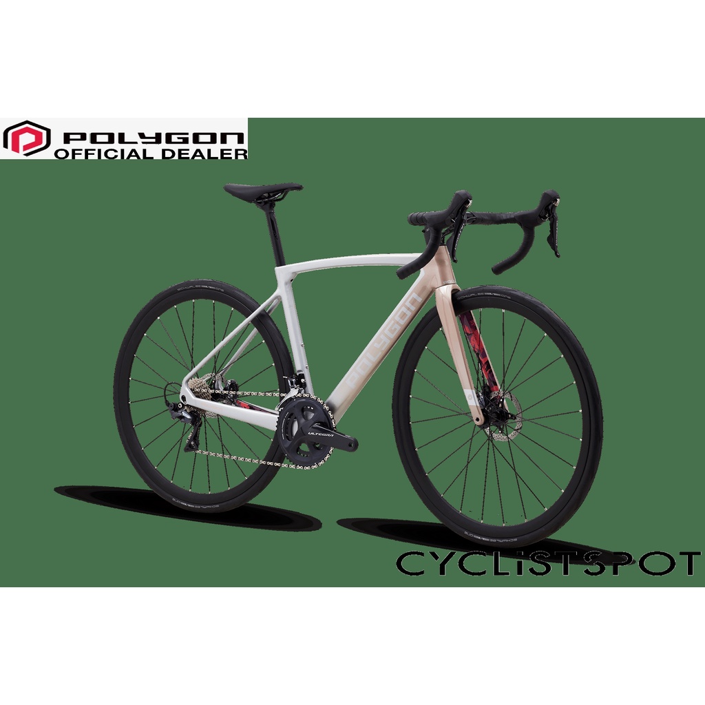 POLYGON : STRATTOS S8 DISC : Ultegra Full Carbon UCI Approved Road bike | Shopee Malaysia