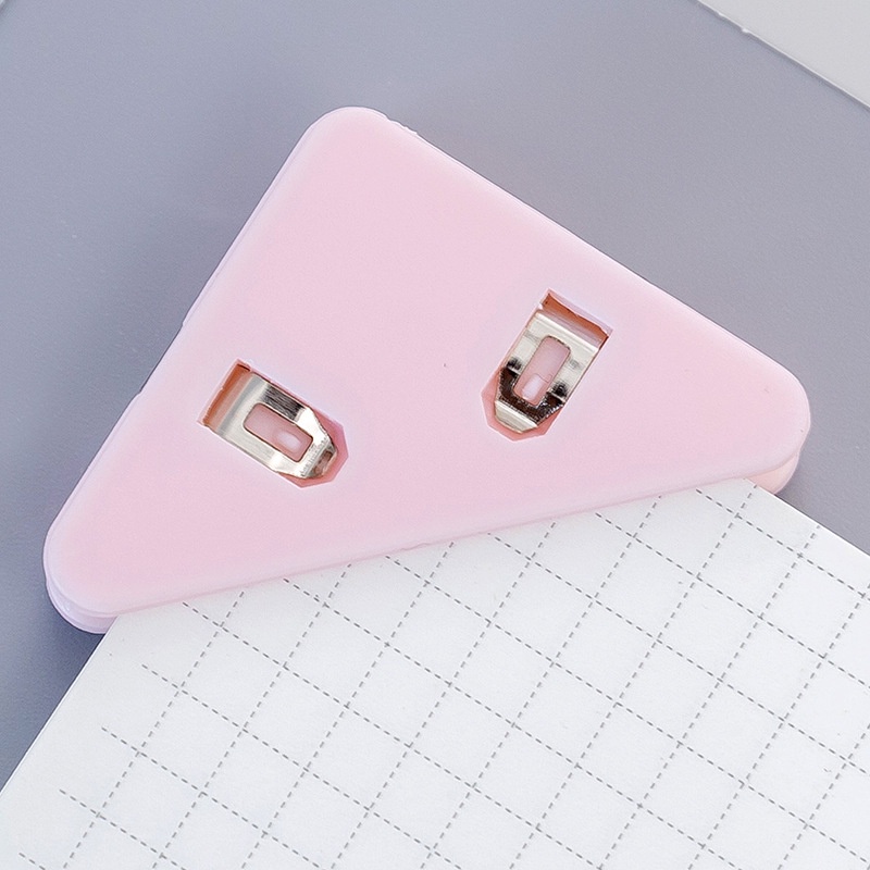 🇲🇾 Ready Stock Transparent Triangle & Square Test Paper Clip Cute Memo ...