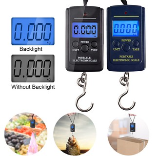 50KG 10g Multifunctional Mini Electronic Hanging Fishing Luggage Balanca  Digital Handy Pocket Weight Hook Scale with Ruler