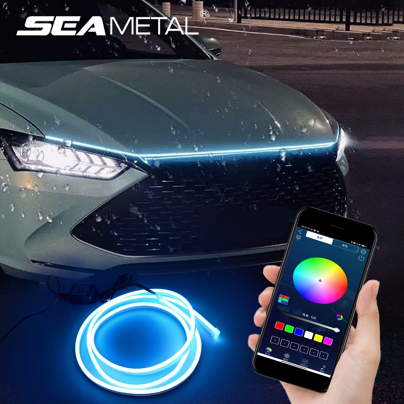 YM E-Bright Led Hood Light Strip Exterior Led Strip Lights For Cars Waterproof - Foto 11