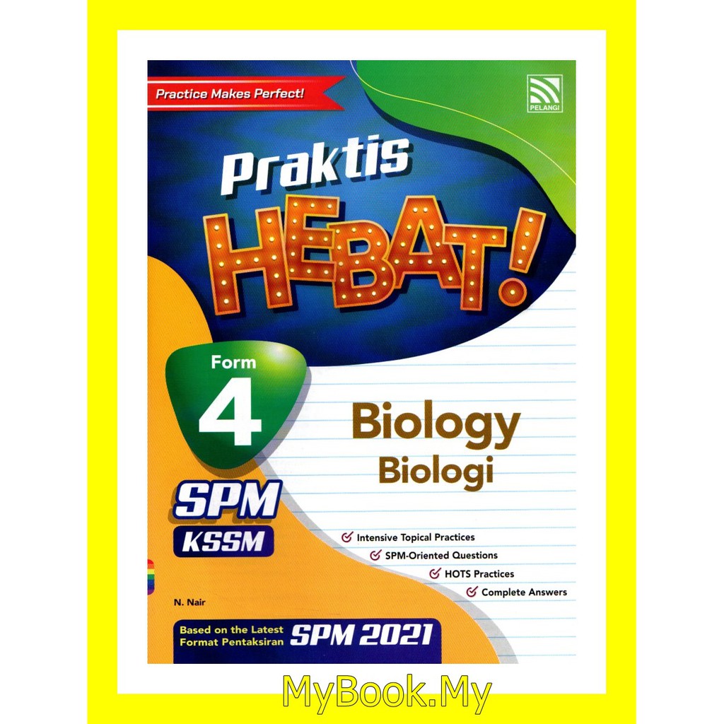 MyB Buku Latihan : Praktis Hebat Tingkatan 4 KSSM - Biologi/Biology ...