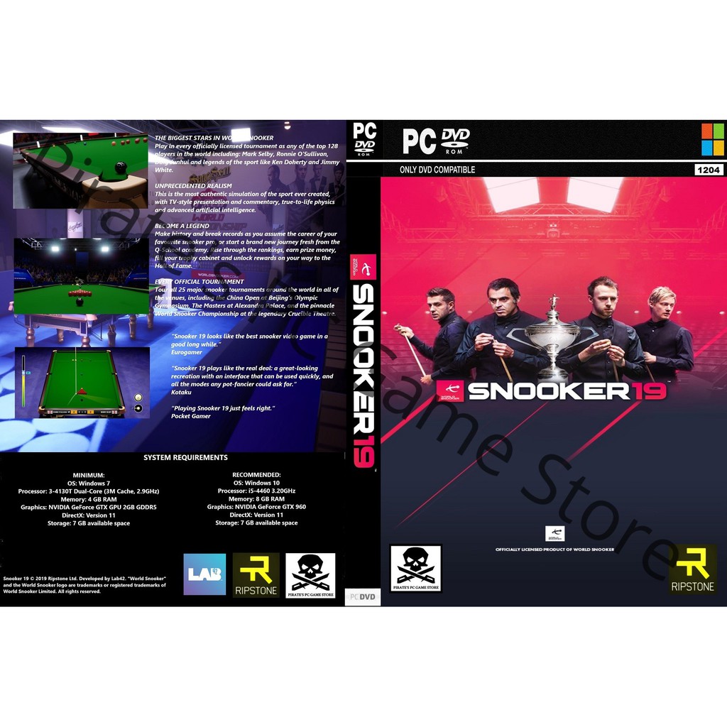 (PC) Snooker 19 | Shopee Malaysia