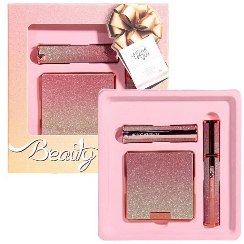 Mascara Makeup Set XIXI® Gift Set Include 1 Lipstick + 9 Color