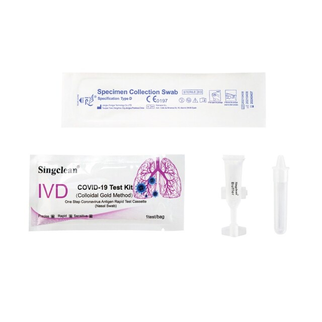 *READY STOCK* 100 ORIGINAL [MDA APPROVED] Covid19 Saliva/Nasal Self